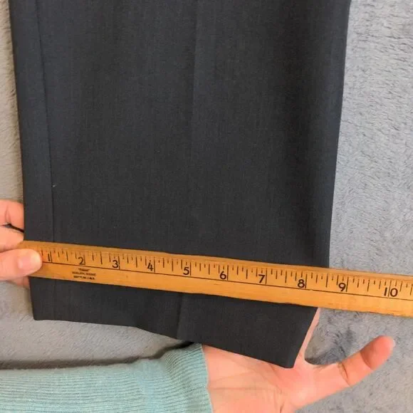 NWT Van Heusen Dress Pants Mens 36x34 Gray Flex Straight Fit Stretch Flat Front - Picture 9 of 9
